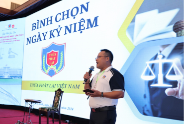 Chào mừng ngày Kỷ niệm Thừa phát lại Việt Nam 24/7 (Lần 1)