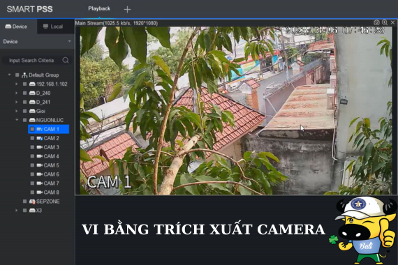 VI BẰNG TRÍCH XUẤT CAMERA AN NINH