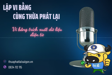 VI BẰNG TRÍCH XUẤT DỮ LIỆU ĐIỆN TỬ