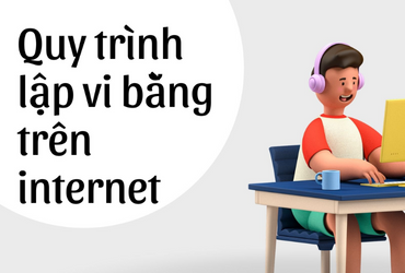QUY TRÌNH LẬP VI BẰNG TRÊN INTERNET
