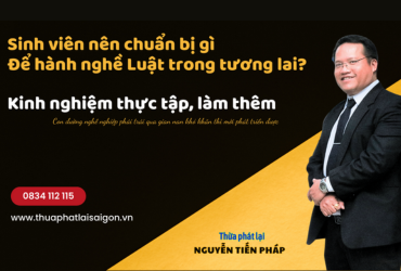 SINH VIÊN CẦN CHUẨN BỊ GÌ ĐỂ HÀNH NGHỀ LUẬT?